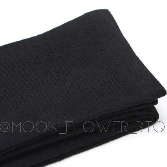 Black Over the Knee Thigh High Socks - Picture 8 of 12